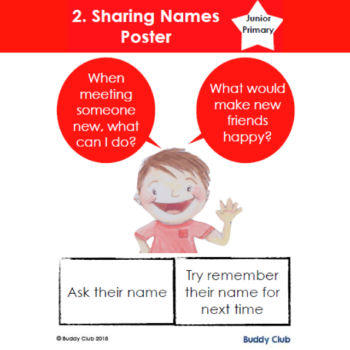 2. Poster - Sharing Names