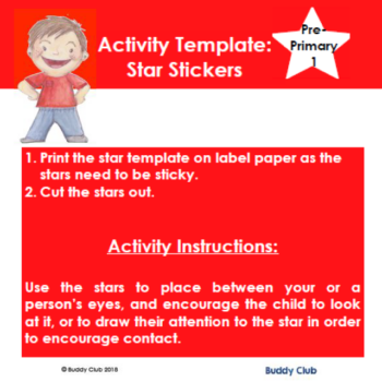 1. Activity - Star Stickers
