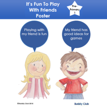 1. Poster - It's Fun To Play With Friends