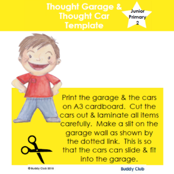 2. Poster & Activity - Thought Garage & Car Template