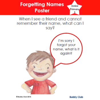5. Poster-Forgetting Names
