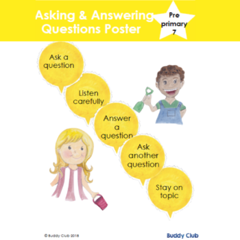 7. Poster - Asking & Answering Questions